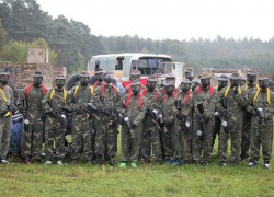 Październikowy paintball