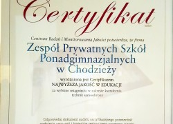 Najwyższa Jakość - Edukacja