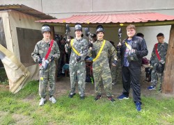 Na paintballu