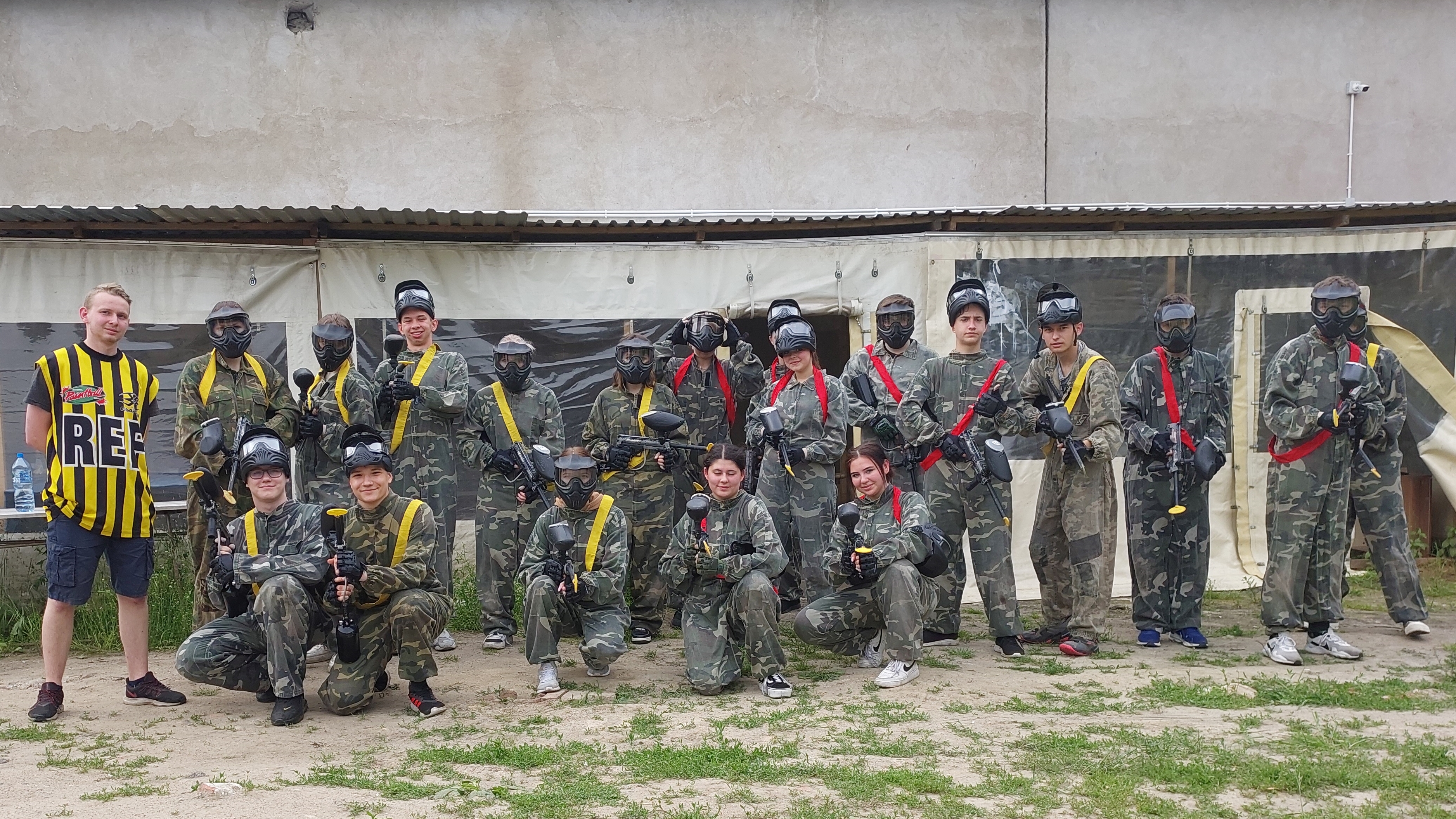 na paintballu